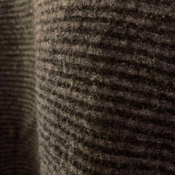 Vince Black and Dark Grey Striped Sweater - Picture 4 of 6